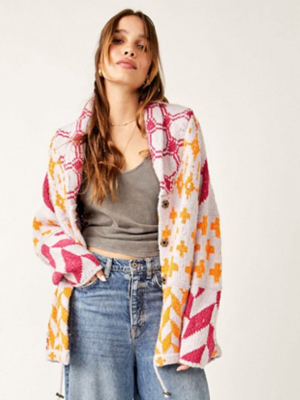 Free People Bright Optimistic Cardigan